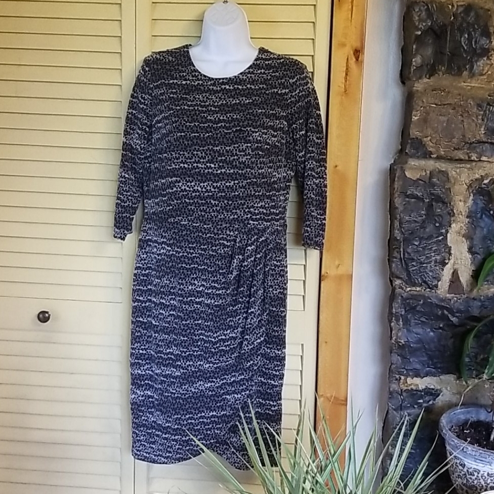 London times 14 petite knit dress